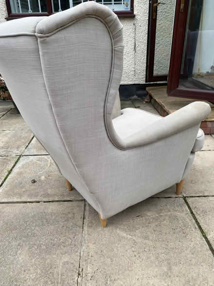 Photo of free Light grey IKEA armchair (Chalet Estate NW7) #4