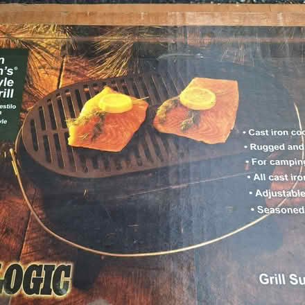 Photo of free Never used Cast iron charcoal grill (North Reading) #1