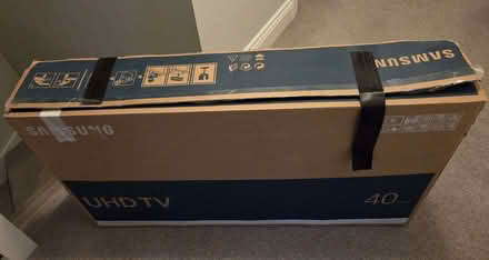 Photo of free Cardboard storage or transport box for TV or similar items (Aston Clinton HP22) #2