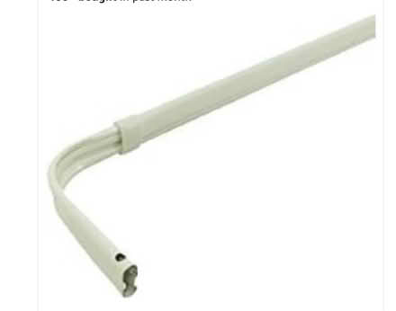 Photo of Curtain rod 60” -curved/wraparound (Alameda) #2