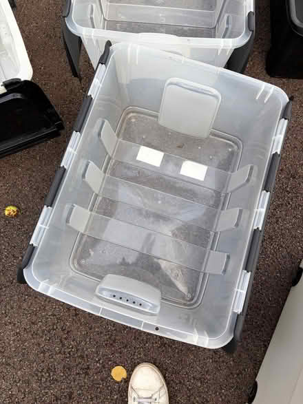 Photo of free Plastic storage boxes (Kensington W14) #2