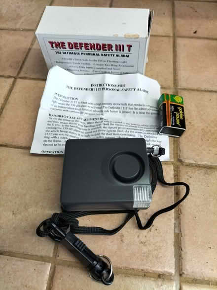 Photo of free Personal Bag Alarm (Stone Cross BN24) #1