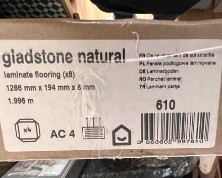 Photo of free Laminate flooring and underlay (CT3) #3