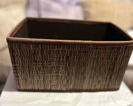 Photo of free Rectangular folding storage basket (Monks Hill CR2) #3