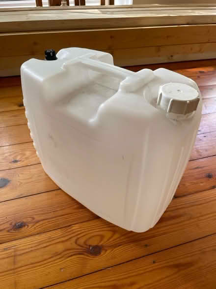 Photo of free 20L Plastic jug (Oakworth BD22) #1
