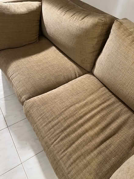 Photo of free Two 6 ft 2 seater couches (Cushing Square) #4