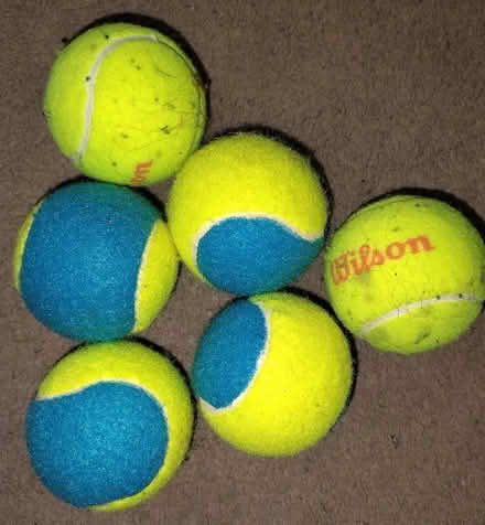 Photo of free Tennis balls, 4 only used for juggling (Stopsley LU2) #1