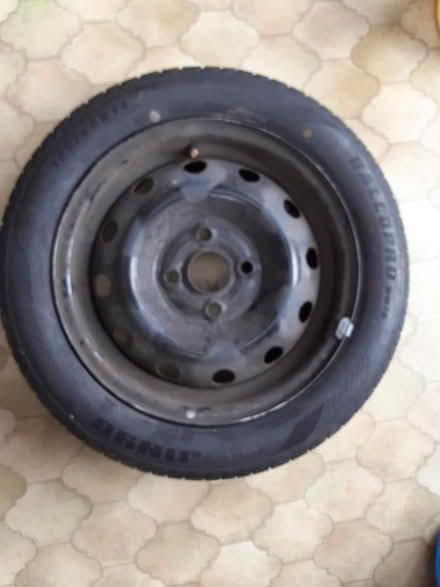 Photo of free Kia Picanto spare wheel (Newmarket/New Cheveley Rd) #1