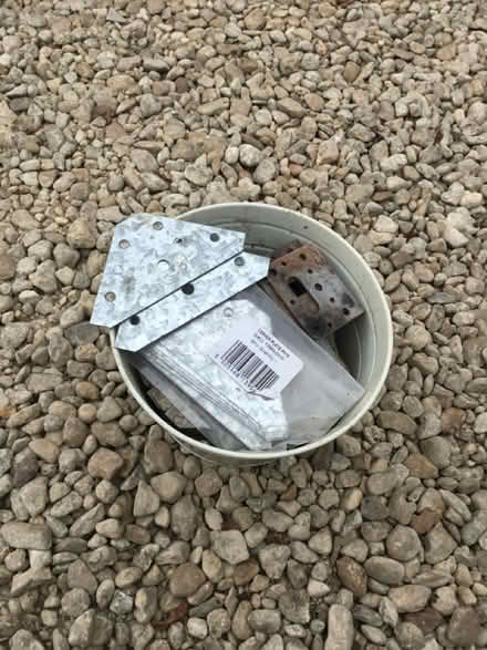 Photo of free Galvanised corner plates (North Ascot SL5) #1