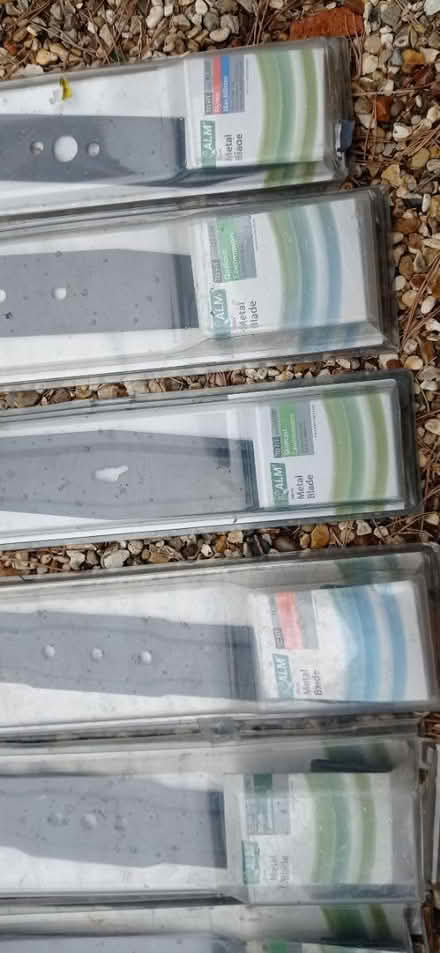 Photo of free Lawn mower blades x 7 (Camberley GU15) #1