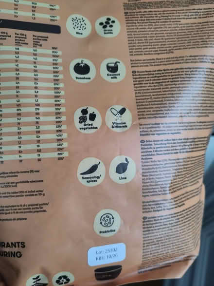 Photo of free Instant meal mix (Portobello EH15) #4
