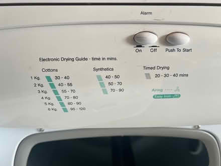Photo of free Hotpoint Tumble Dryer (Godalming GU7) #2