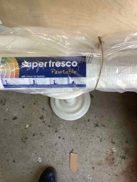 Photo of free Unopened roll of wallpaper + extre (Oswestry SY11) #1
