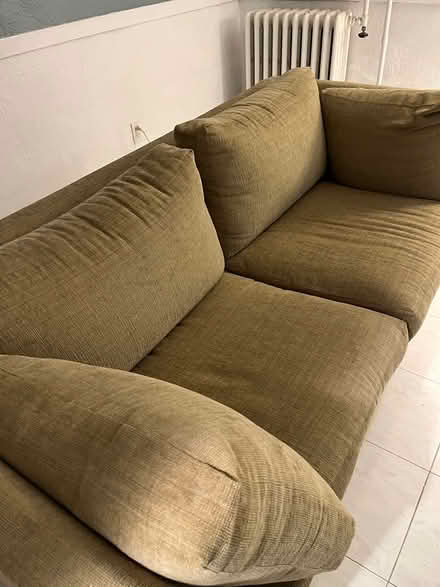 Photo of free Two 6 ft 2 seater couches (Cushing Square) #3