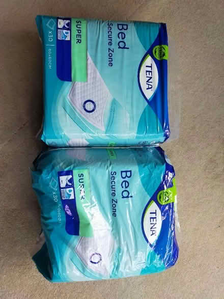 Photo of free Tena bed mats (Putney SW15) #1