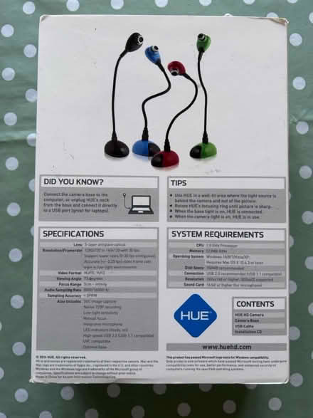 Photo of free Webcam USB A Connection (Bristol BS4) #2