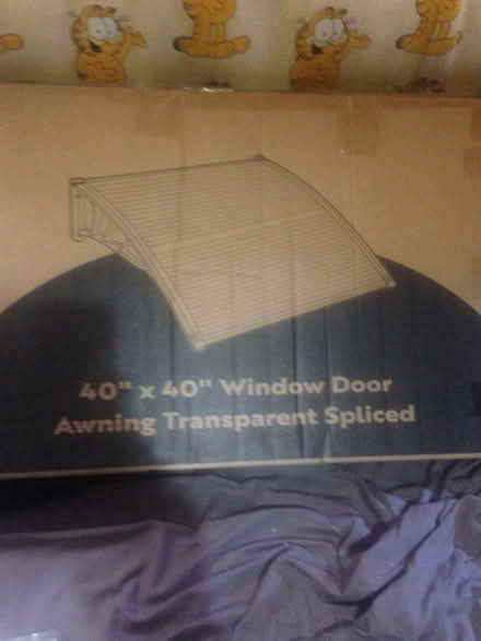 Photo of free polycarbonate door awning (Blackburn BB2) #1