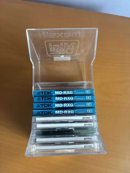 Photo of free Set of 9 Mini Discs - Recordable (Unused and Used) (Willingham CB24) #1