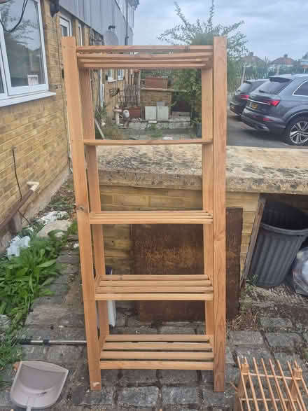 Photo of free Wooden shelf (Harlington UB3) #1