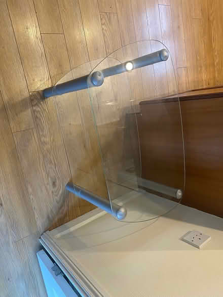 Photo of free Tv glass table only (Chepstow) #2