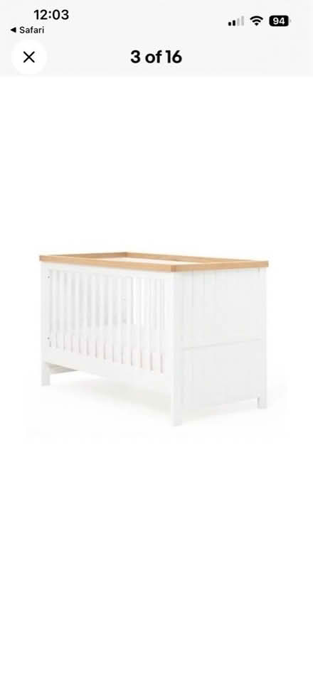 Photo of free Toddler Cot Bed (Tolleshunt D'Arcy CM9) #3