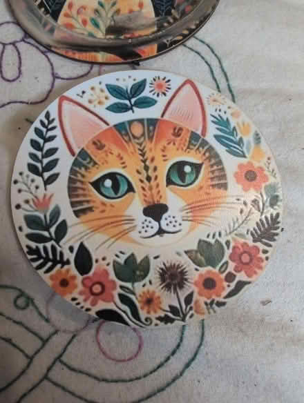 Photo of free Cat coaster. Wooden. (Alperton HA0) #3