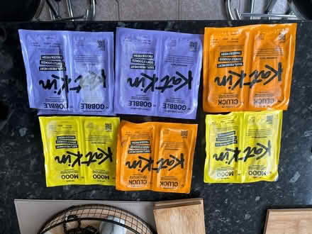 Photo of free Katkin 100% fresh meat cat food 11 pouches (West Bridgford NG2) #1