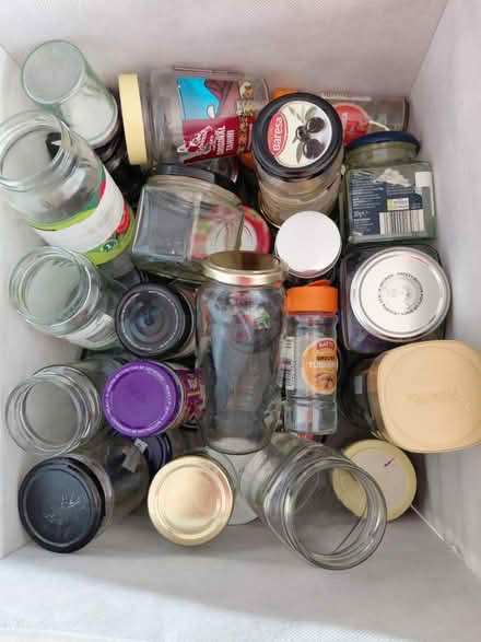 Photo of free Box of empty jars (Darnall S9) #1