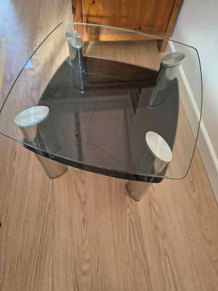 Photo of free Glass and Metal Coffee Table (Chippenham, Wiltshire SN15) #1