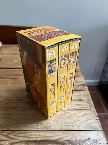 Photo of free The Adventures of Indiana Jones - VHS box set (North Ascot SL5) #1
