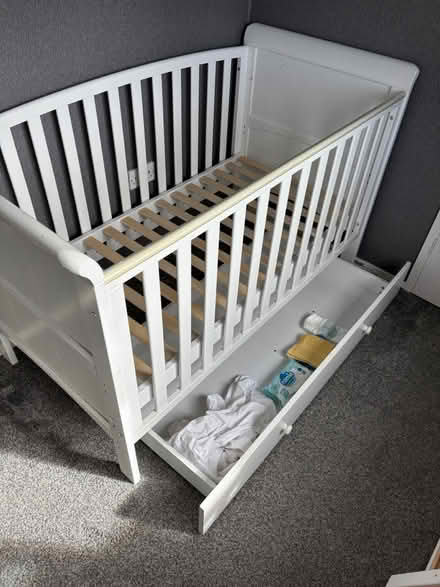 Photo of free Baby/Toddler Cot (Belle Vale L25) #2