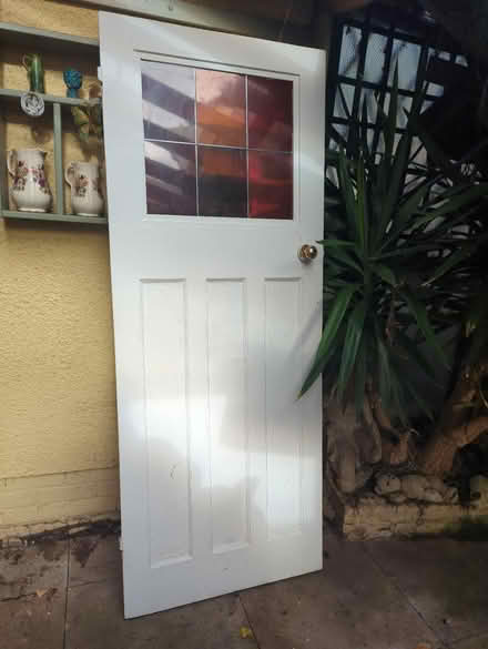 Photo of free Wooden door (Kidderminster DY10) #1
