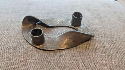 Photo of free metal candle stick holder (Willesden Green NW2) #1