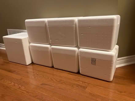 Photo of free Styrofoam boxes to keep things cold (Steeles/Mavis (Brampton)) #1