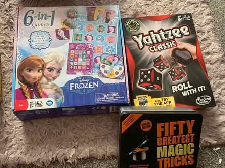 Photo of free Children's - Yahtzee/ magic/frozen (Stevenage SG1) #1