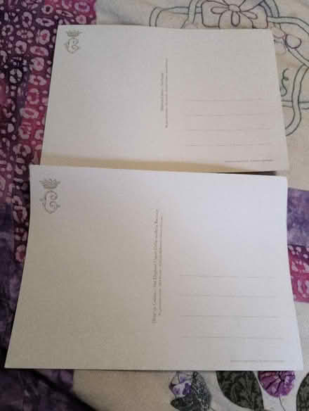 Photo of free 2 large postcards . Hotel de Crillon (Alperton HA0) #2