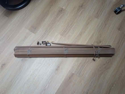 Photo of free IKEA Lindmon Wooden Venetian Blinds 100cm (Mold CH7) #1
