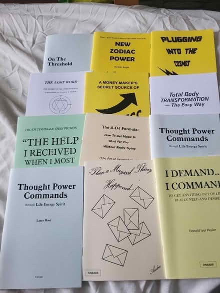 Photo of free 12 rare finbarr occult booklets (Sainsburys GL52) #1