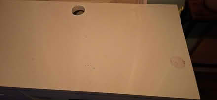Photo of free White ikea desk (Donabate) #2