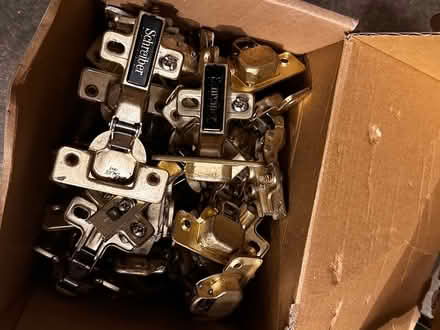 Photo of free Brass cabinet hinge (Welling DA16) #1