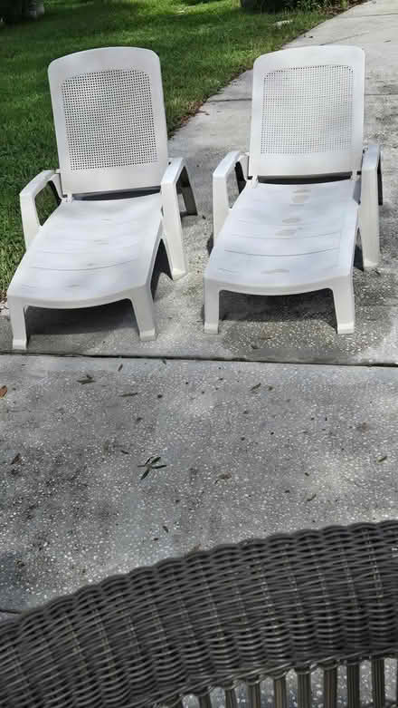 Photo of free Pool/Porch Furniture, wood shelves (Odessa) #2