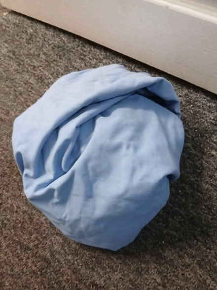 Photo of free Blue single fitted sheet (Weeke SO22) #1
