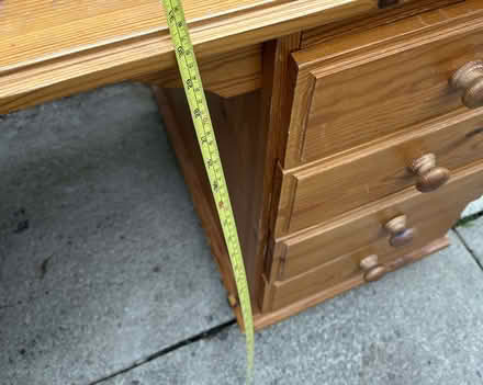 Photo of free Wooden Desk with Drawers (Rawtenstall BB4) #2