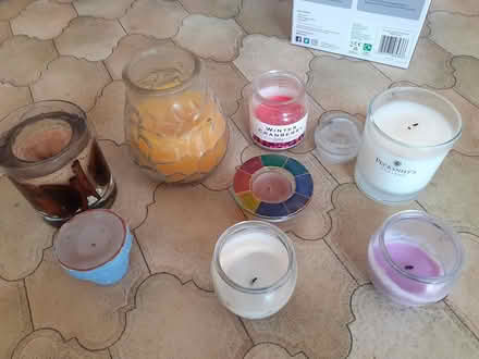 Photo of free part used candles and holders (Newmarket/New Cheveley Rd) #1
