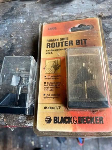 Photo of free Router bits (Denvilles PO9) #1