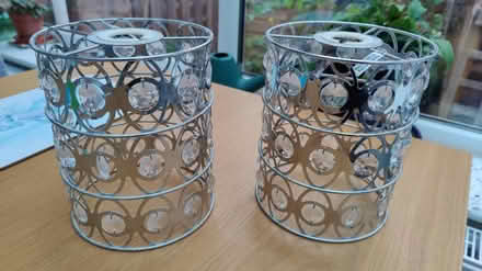Photo of free 2 Crystal lamp shades (Wendover HP22) #1