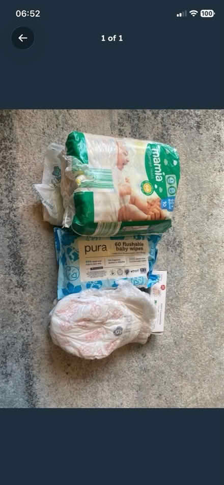 Photo of free 2 packets of wipes and nappies (Archway, N19) #1