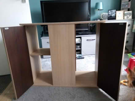 Photo of free Teak effect storage cabinet (Great Tottenham CM9) #1
