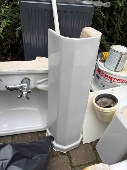 Photo of free Toilet, Basin Sink and Radiator (Combe Down BA2) #3