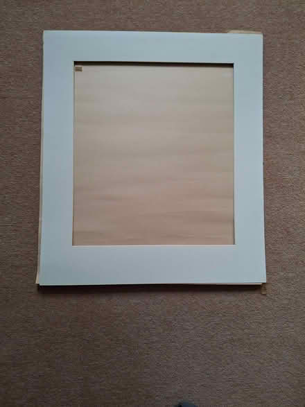 Photo of free Cardboard Picture Mount (Weston-super-Mare BS23) #1